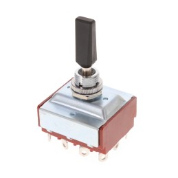 1 pcs : S43R - SWITCH TOGGLE 4PDT 20A 125V