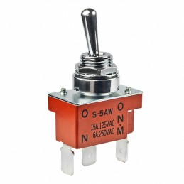 1 pcs : S5AWF - SWITCH TOGGLE SPDT 15A 125V