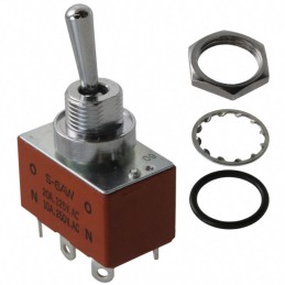 1 pcs : S6AW - SWITCH TOGGLE DPDT 20A 125V