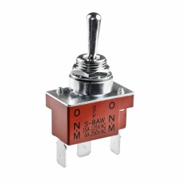1 pcs : S8AWF - SWITCH TOGGLE SPDT 15A 125V
