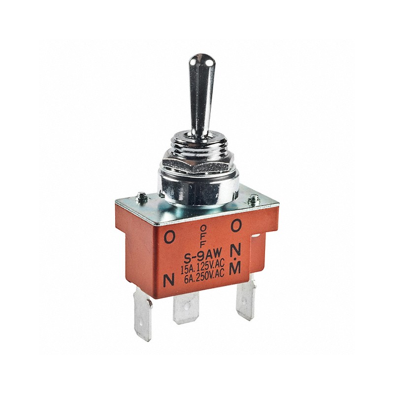 1 pcs : S9AWF - SWITCH TOGGLE SPDT 15A 125V