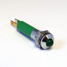 1 pcs - CML Innovative Technologies Panel Mount Indicator, 8mm Mounting Hole Size, Solder Tab Termination, IP67