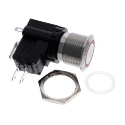 1 pcs : SAV4F1BSS314 - SWITCH PB SPDT 15A 125V