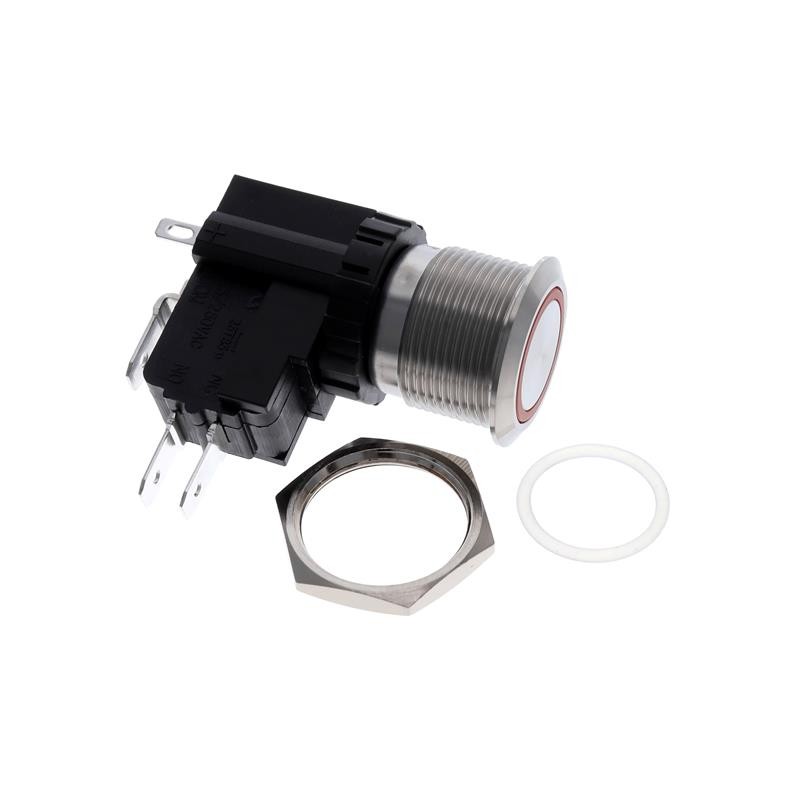 1 pcs : SAV4F1BSS314 - SWITCH PB SPDT 15A 125V