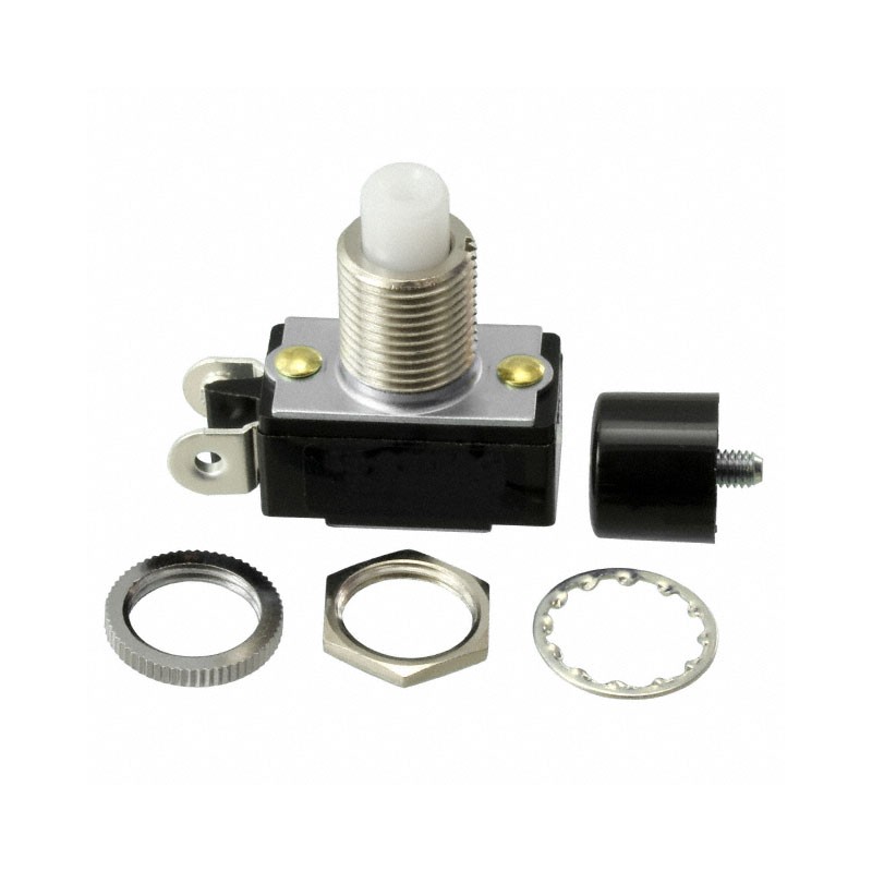 1 pcs : SB221NO - SWITCH PUSH SPST-NO 3A 125V