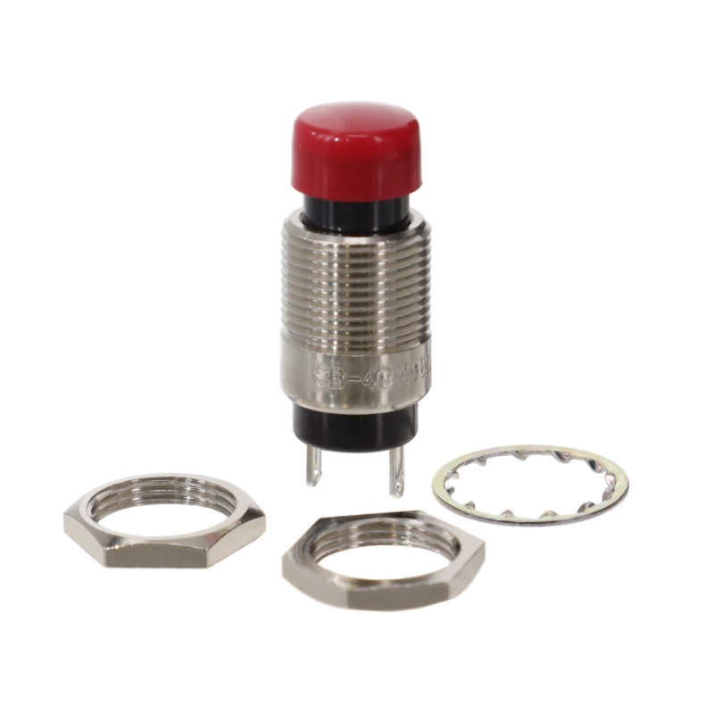 1 pcs : SB4011NCH-2C - SWITCH PUSH SPST-NC 3A 125V