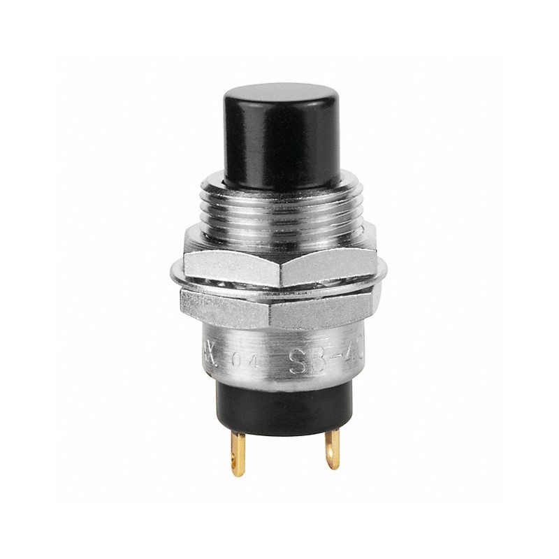 1 pcs : SB4011NOHG - SWITCH PUSH SPST-NO 0.4VA 28V