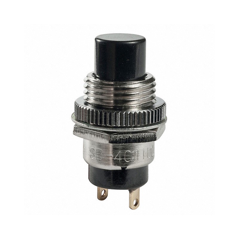 1 pcs : SB4011NOMG - SWITCH PUSH SPST-NO 0.4VA 28V