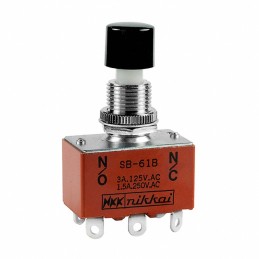 1 pcs : SB61B - SWITCH PUSHBUTTON DPDT 3A 125V