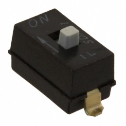 1 pcs : SDA01H1SBD - SWITCH SLIDE DIP SPST 0.025A 24V