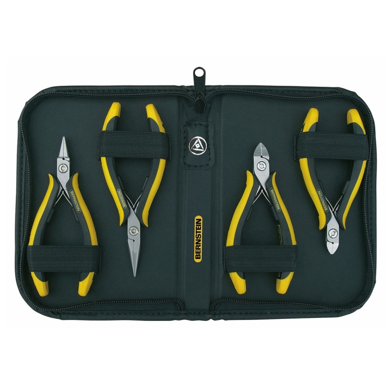 1 pcs - Bernstein 4-Piece Plier Set, ESD, 250 mm Overall