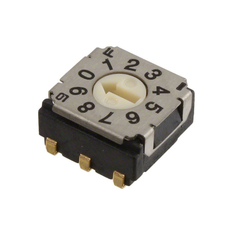 1 pcs : SH-7030TA - SW ROTARY DIP BCD COMP 0.1A 5V