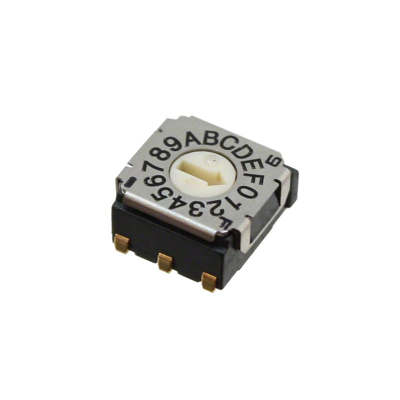 1 pcs : SH-7070TA - SW ROTARY DIP HEX COMP 0.1A 5V