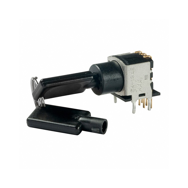 1 pcs : SK13AEG30 - SWITCH KEYLK 3POS SP3T 0.4VA 28V