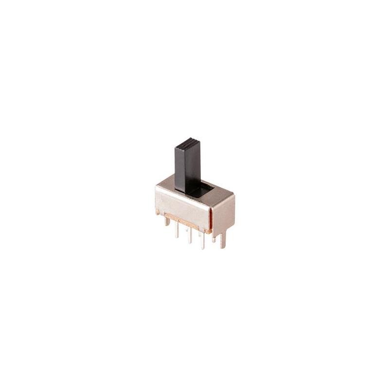 1 pcs : SLW-111629-7A-D - SWITCH SLIDE DPDT 0.5A 50V