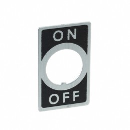 1 pcs : SPA42 - SWITCH PLATE USED W/ONOFF 15/32'