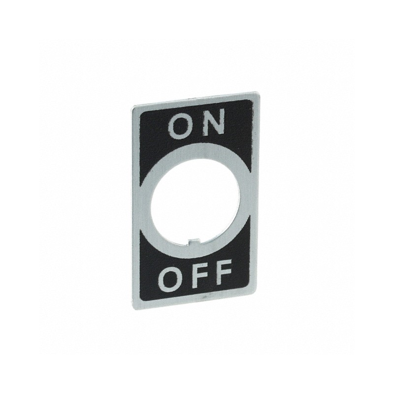 1 pcs : SPA42 - SWITCH PLATE USED W/ONOFF 15/32'