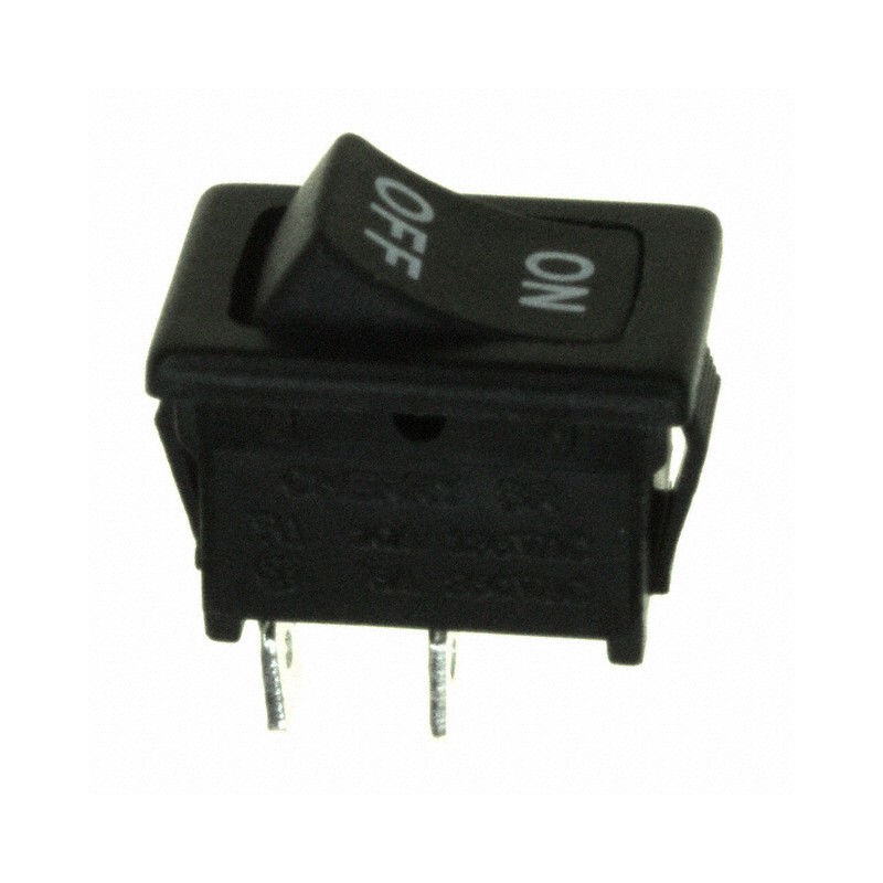 1 pcs : SRB22A2DBBNN - SWITCH ROCKER SPST 10A 125V