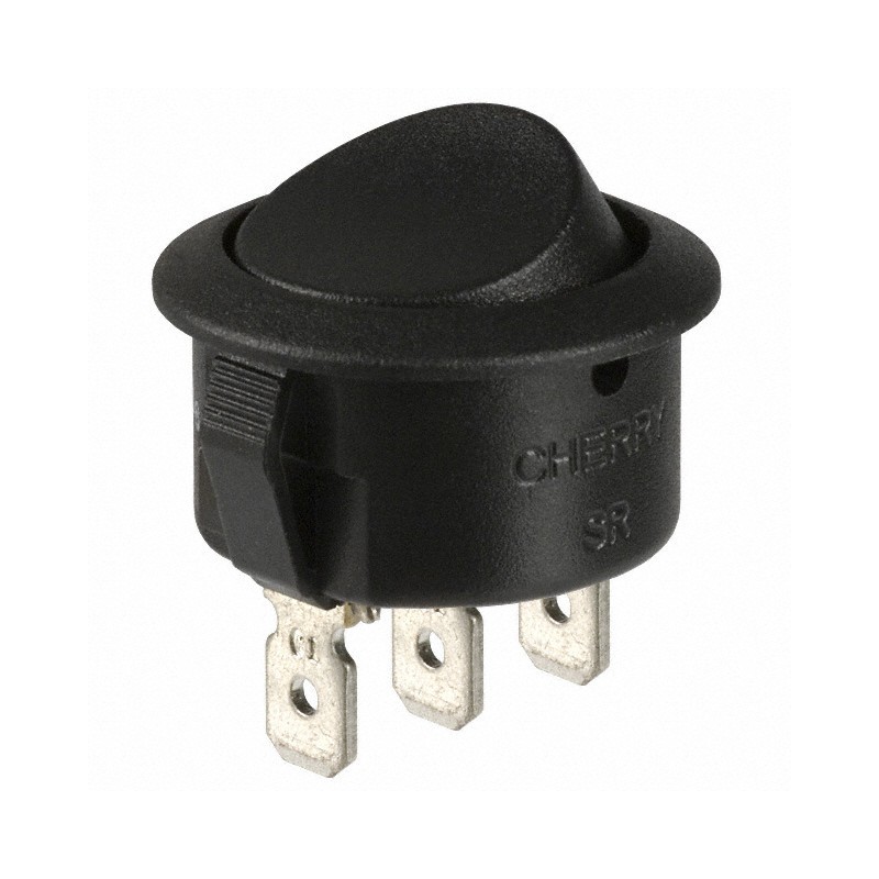 1 pcs : SRJ23A3BBBNN - SWITCH ROCKER SPDT 20A 125V