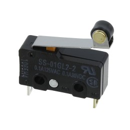 1 pcs : SS-01GL2-2 - SWITCH SNP ACT SPST-NC 0.1A 125V