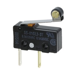 1 pcs : SS-01GL2-3T - SWITCH SNP ACT SPST-NO 0.1A 125V