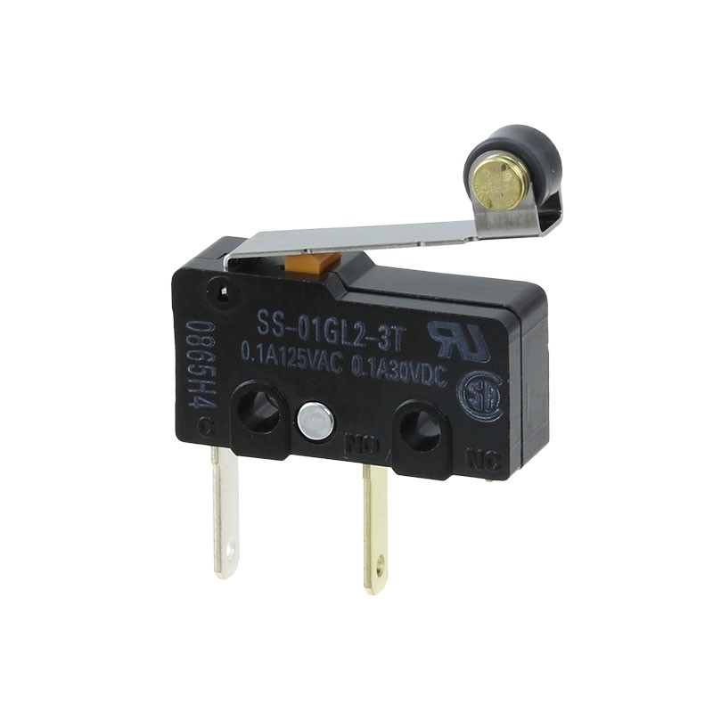 1 pcs : SS-01GL2-3T - SWITCH SNP ACT SPST-NO 0.1A 125V