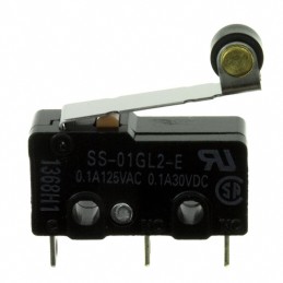 1 pcs : SS-01GL2-E - SWITCH SNAP ACT SPDT 0.1A 125V