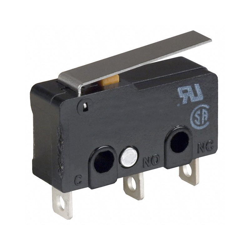 1 pcs : SS-01GL-E - SWITCH SNAP ACT SPDT 0.1A 125V