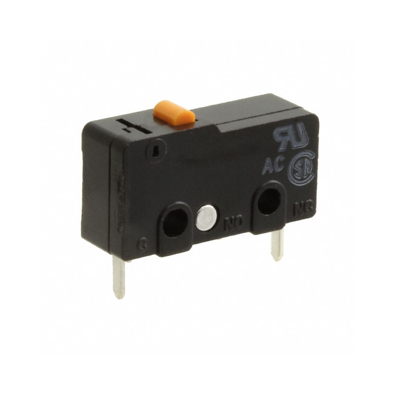1 pcs : SS-10-2D - SWITCH SNAP ACT SPST-NC 10A 250V