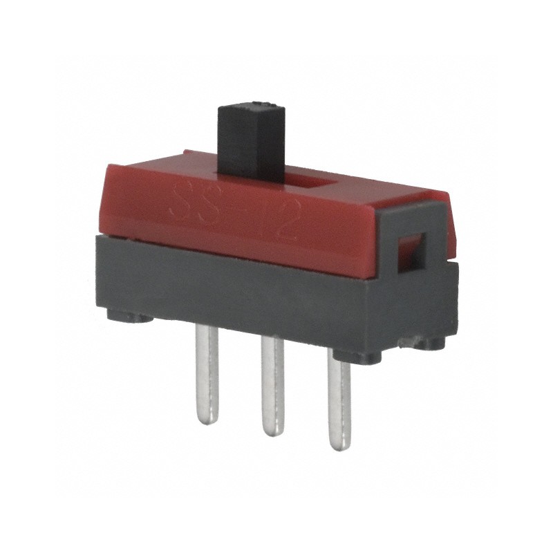 1 pcs : SS12SDP2 - SWITCH SLIDE SPDT 100MA 30V