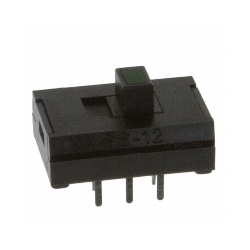 1 pcs : SS12SDP2LF - SWITCH SLIDE SPDT 100MA 30V