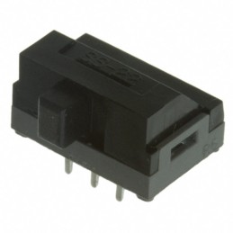 1 pcs : SS22SDH2LE - SWITCH SLIDE DPDT 100MA 30V