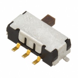 1 pcs : SS312SAH4-R - SWITCH SLIDE SPDT 0.4VA 28V