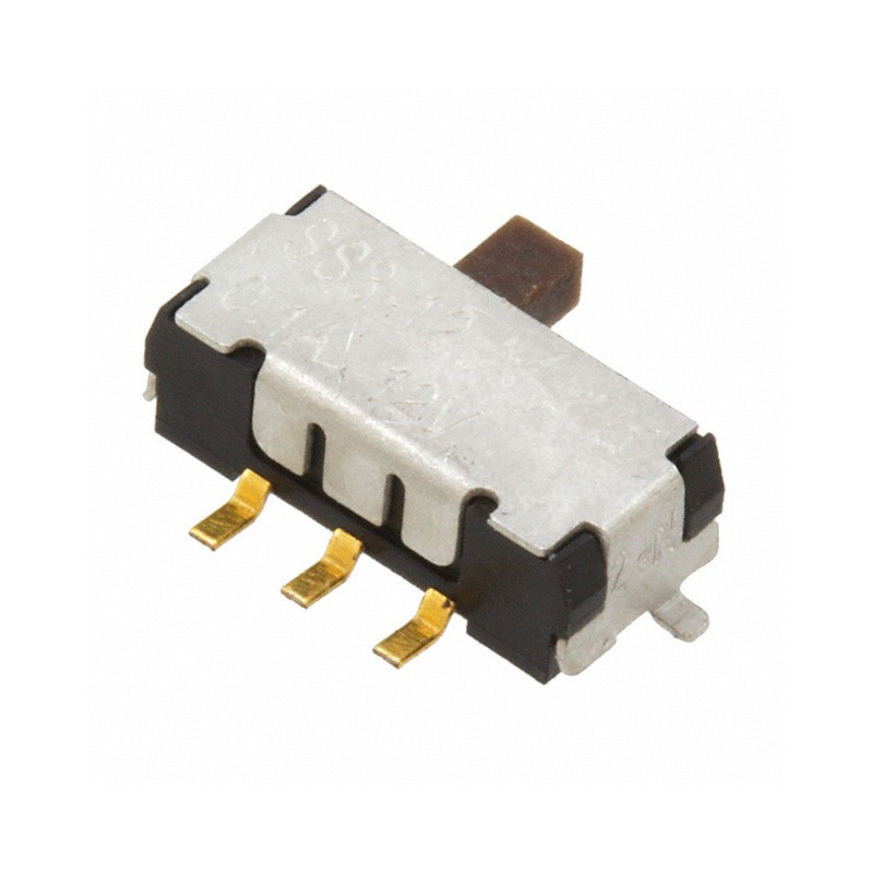 1 pcs : SS312SAH4-R - SWITCH SLIDE SPDT 0.4VA 28V