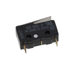 1 pcs : SS-5GL-2 - SWITCH SNAP ACT SPST-NC 5A 125V