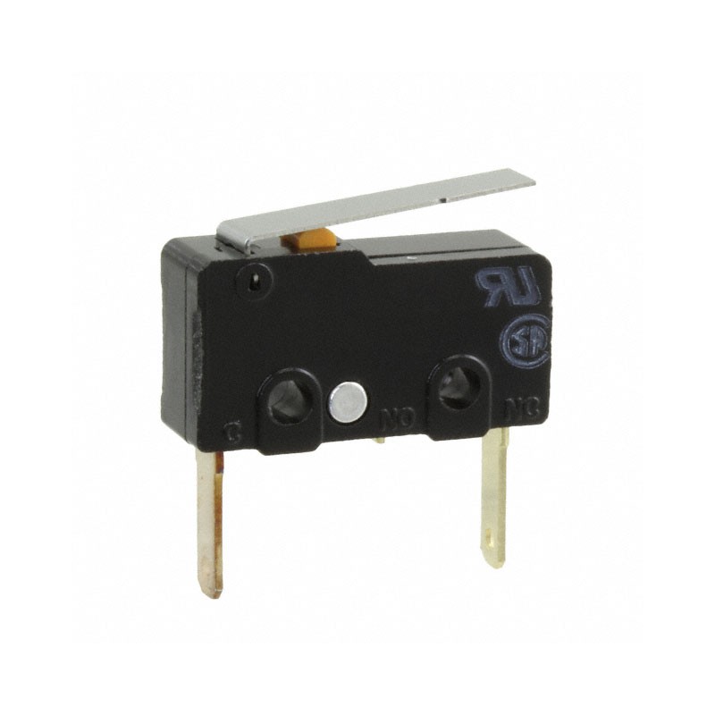 1 pcs : SS-5GL-2T - SWITCH SNAP ACT SPST-NC 5A 125V