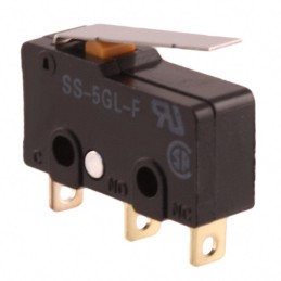 1 pcs : SS-5GL-F - SWITCH SNAP ACTION SPDT 5A 125V