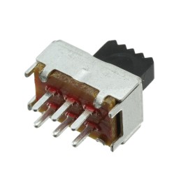 1 pcs : SSB22 - SWITCH SLIDE DPDT 100MA 30V