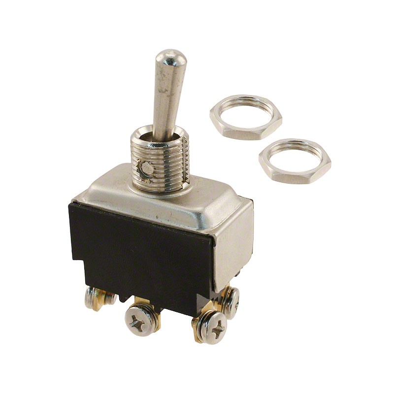 1 pcs : ST26GD00 - SWITCH TOGGLE DPDT 20A 125V