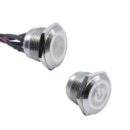 1 pcs : SV4F23SS-301 - SWITCH PB SPST-NO 2A 36V