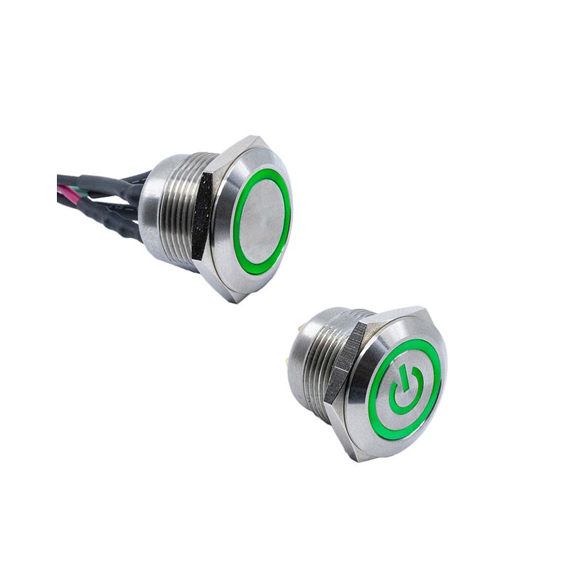 1 pcs : SV4F23SS-6G1 - SWITCH PB SPST-NO 2A 36V