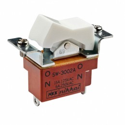 1 pcs : SW3002A - SWITCH ROCKER SPDT 15A 125V