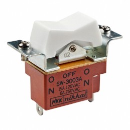 1 pcs : SW3003A - SWITCH ROCKER SPDT 15A 125V