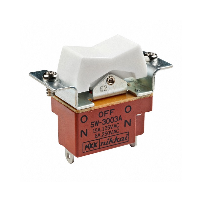 1 pcs : SW3003A - SWITCH ROCKER SPDT 15A 125V