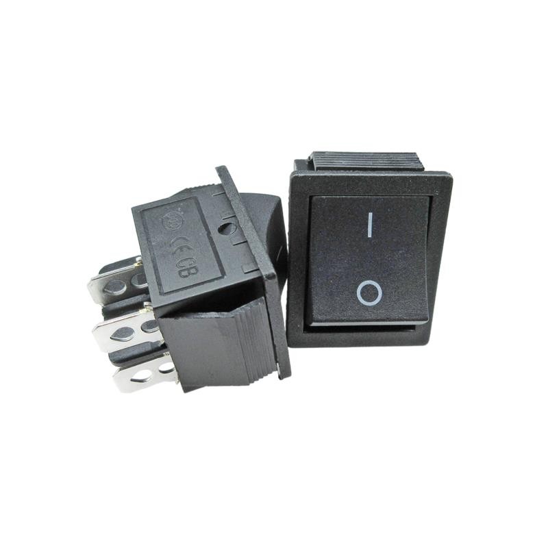 1 pcs : SW-R1-3A-E-1-0 - SWITCH ROCKER DPST 20A 125V