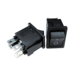 1 pcs : SW-R2-3A-F-1-4 - SWITCH ROCKER DPST 10A 125V