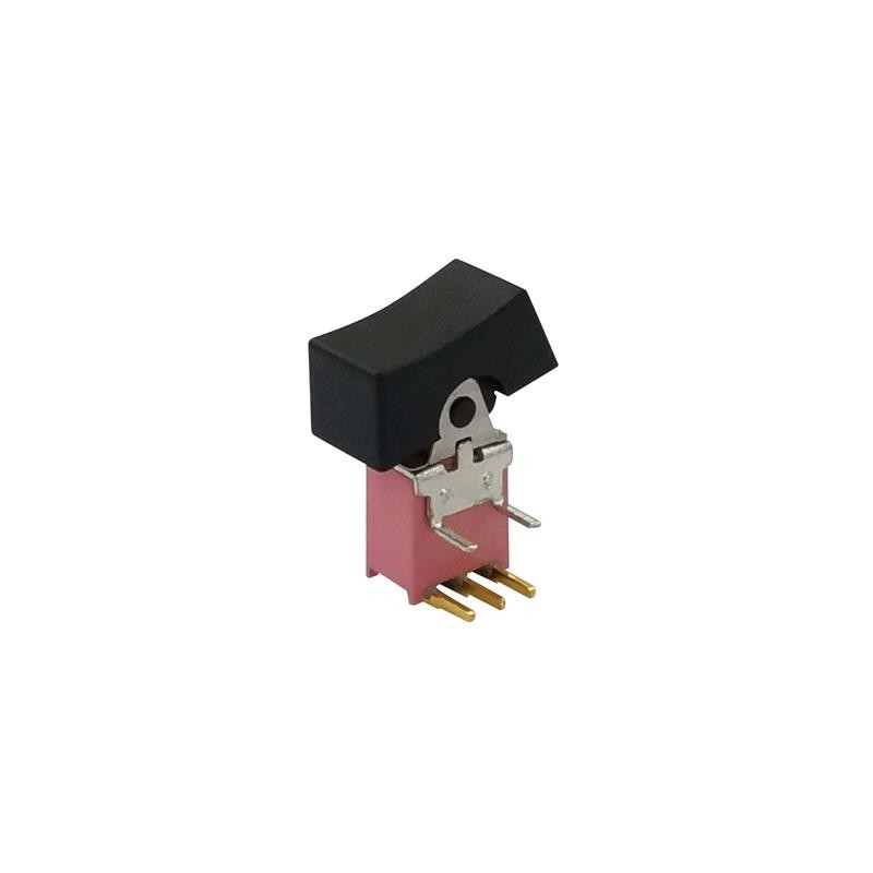 1 pcs : SW-R3-2B-C-5-G-14 - SWITCH ROCKER SPDT 0.4VA 20V