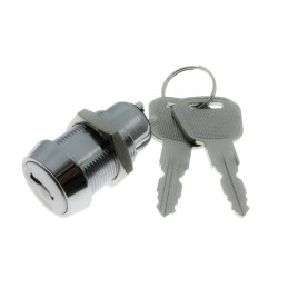 1 pcs : SW-R-K10-A - SWITCH KEYLOCK 2POS SPST 4A 125V
