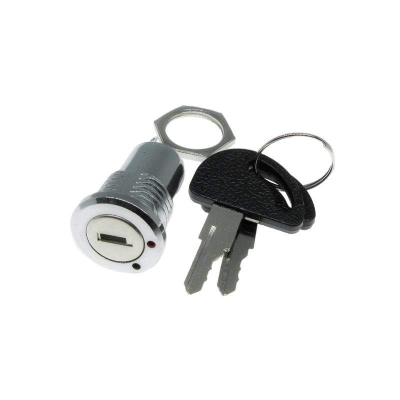 1 pcs : SW-R-K7A-A - SWITCH KEYLOCK 2POS SPST 2A 250V
