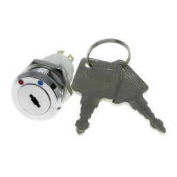 1 pcs : SW-R-K9-A - SWITCH KEYLOCK 2POS SPDT 4A 125V